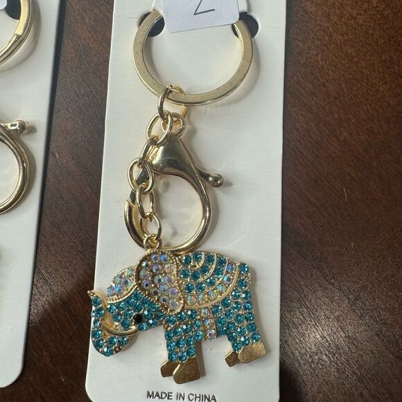 NWT MINT Elephant Key Ring $10 Closet Minimum Purchase  4 Options - Picture 3 of 5